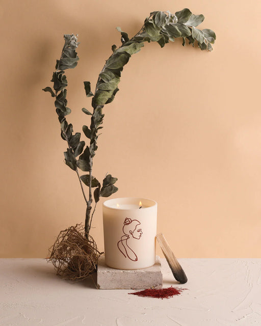 Brooklyn Candle Studio - Saffron Bloom - Allison Kunath Artist Edition Candle