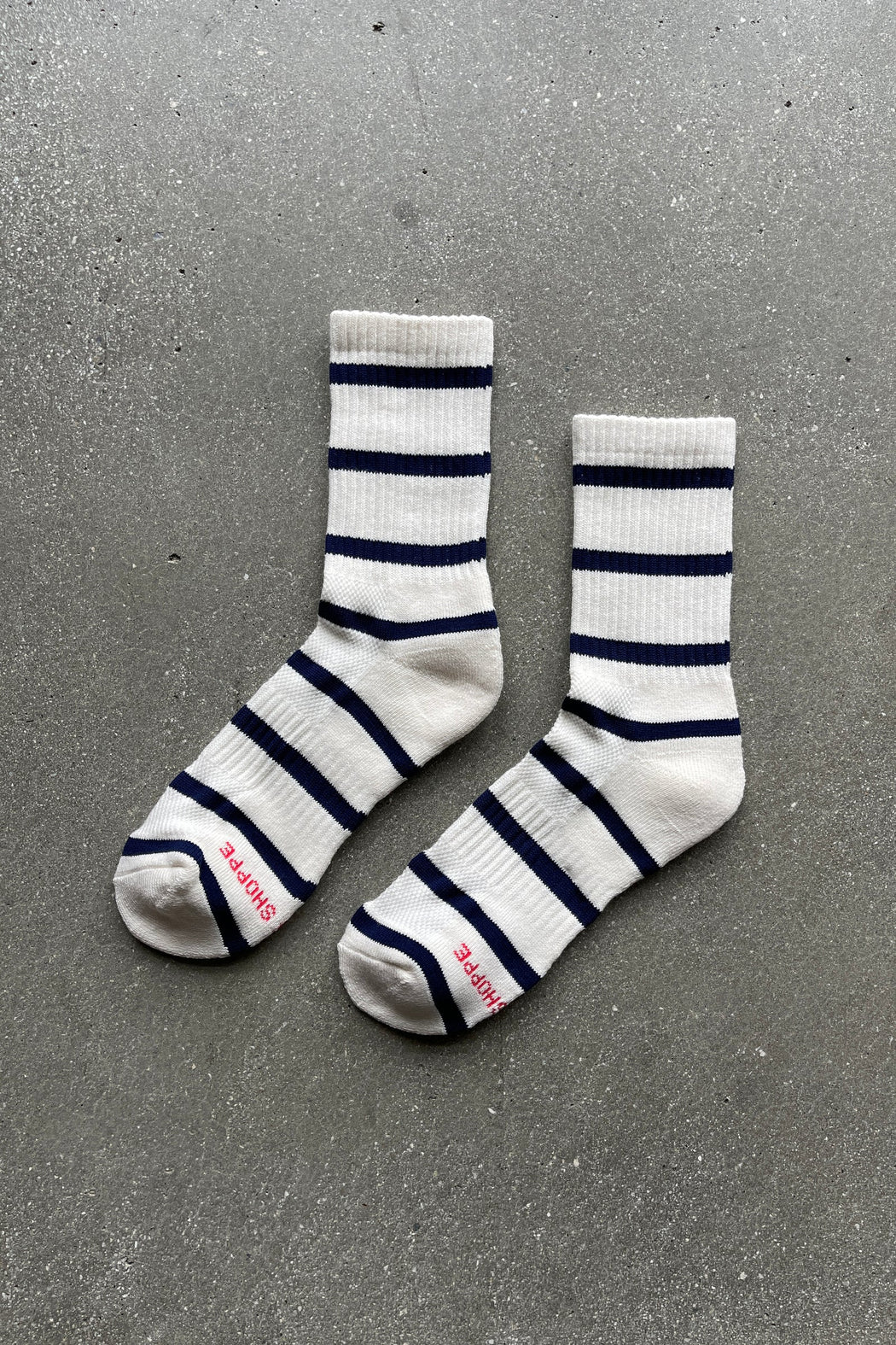 Le Bon Shoppe - Striped Boyfriend Socks - Sailor Stripe