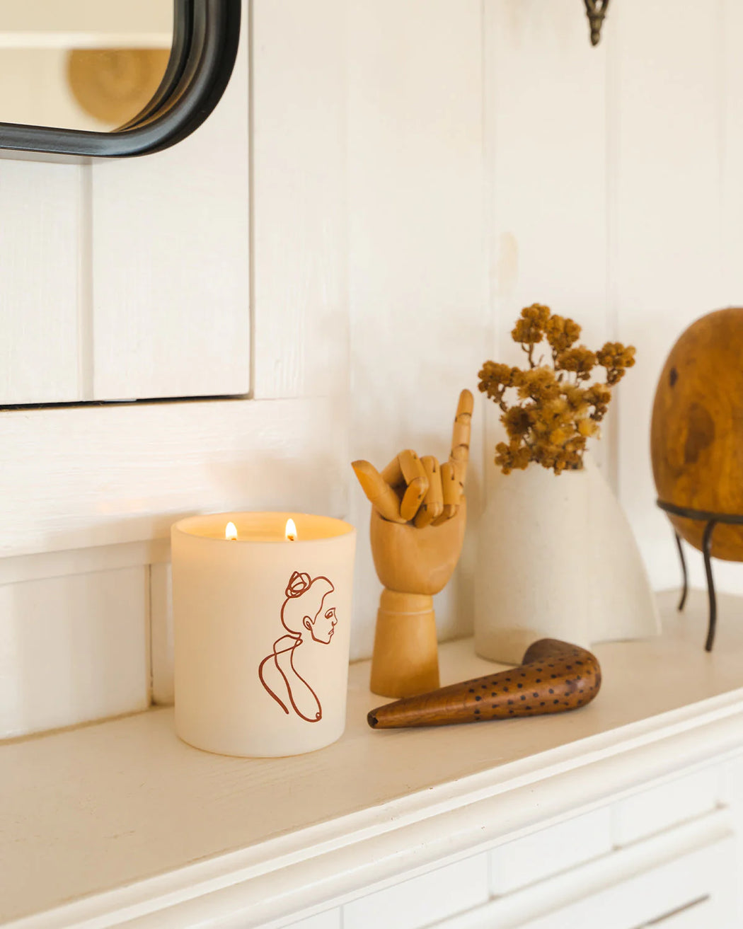 Brooklyn Candle Studio - Saffron Bloom - Allison Kunath Artist Edition Candle