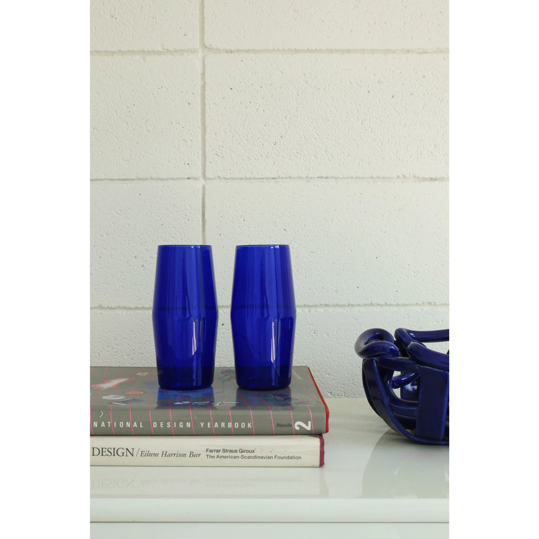 YIELD - Century Cobalt Glass Set