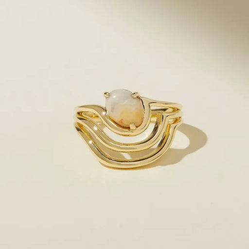 Lindsay Lewis - Sway Ring - Gold Plated Brass