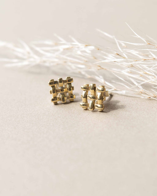 Lindsay Lewis - Crosshatch Studs