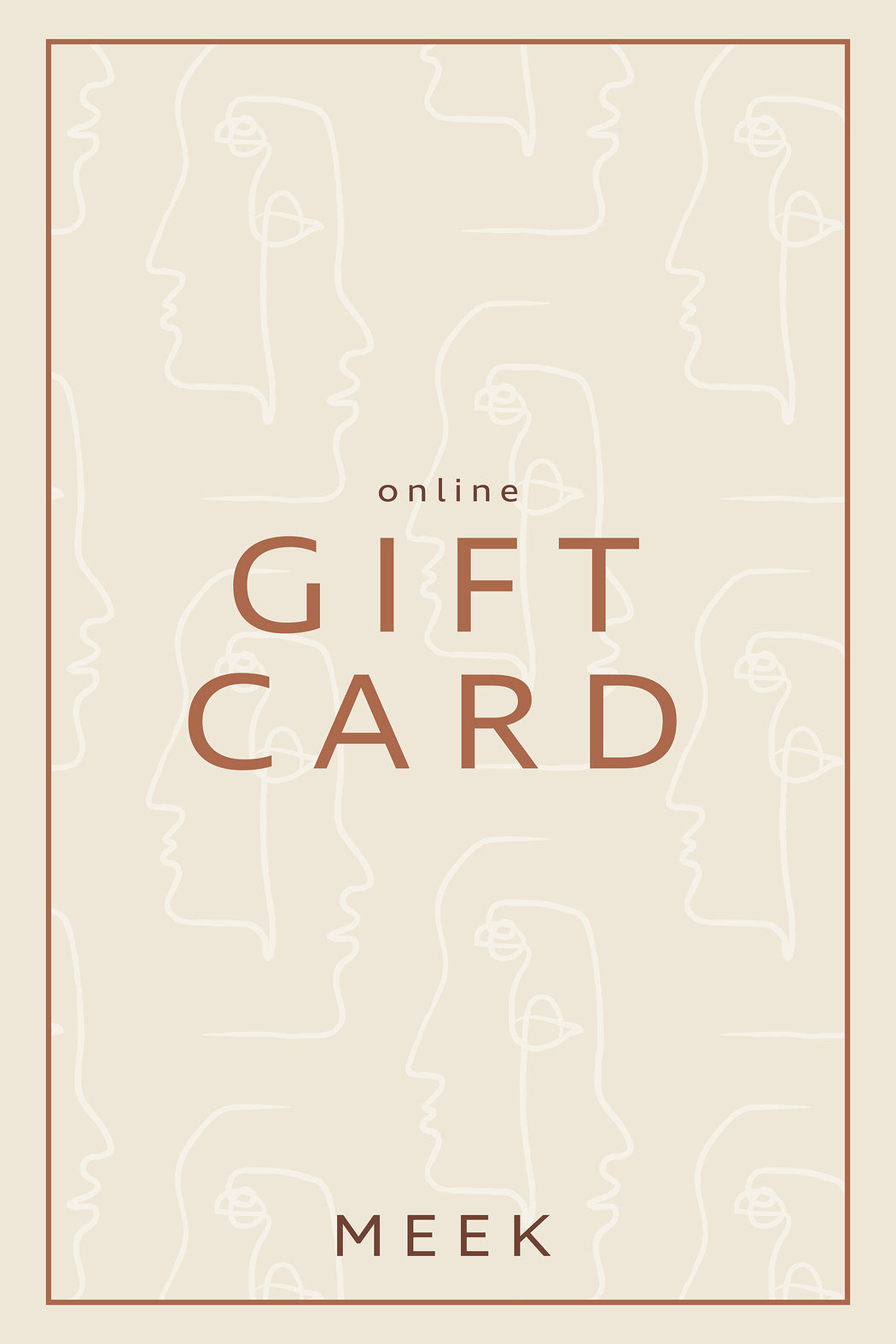 MEEK Gift Card