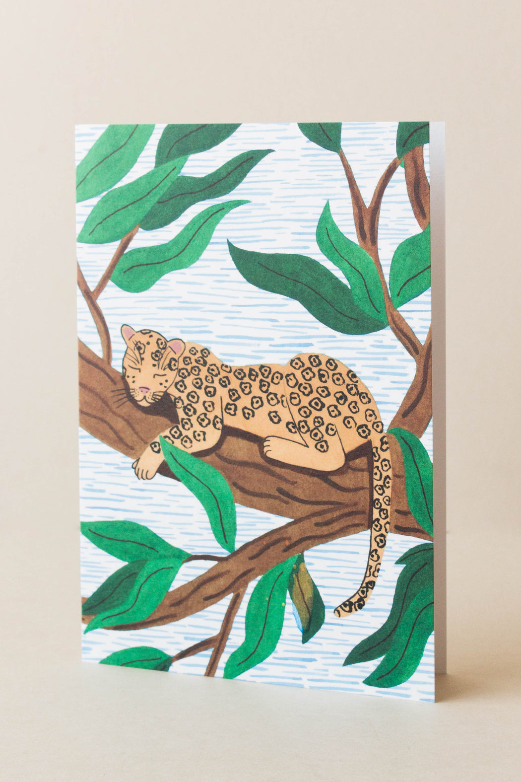 Wrap - Leopard Art Card