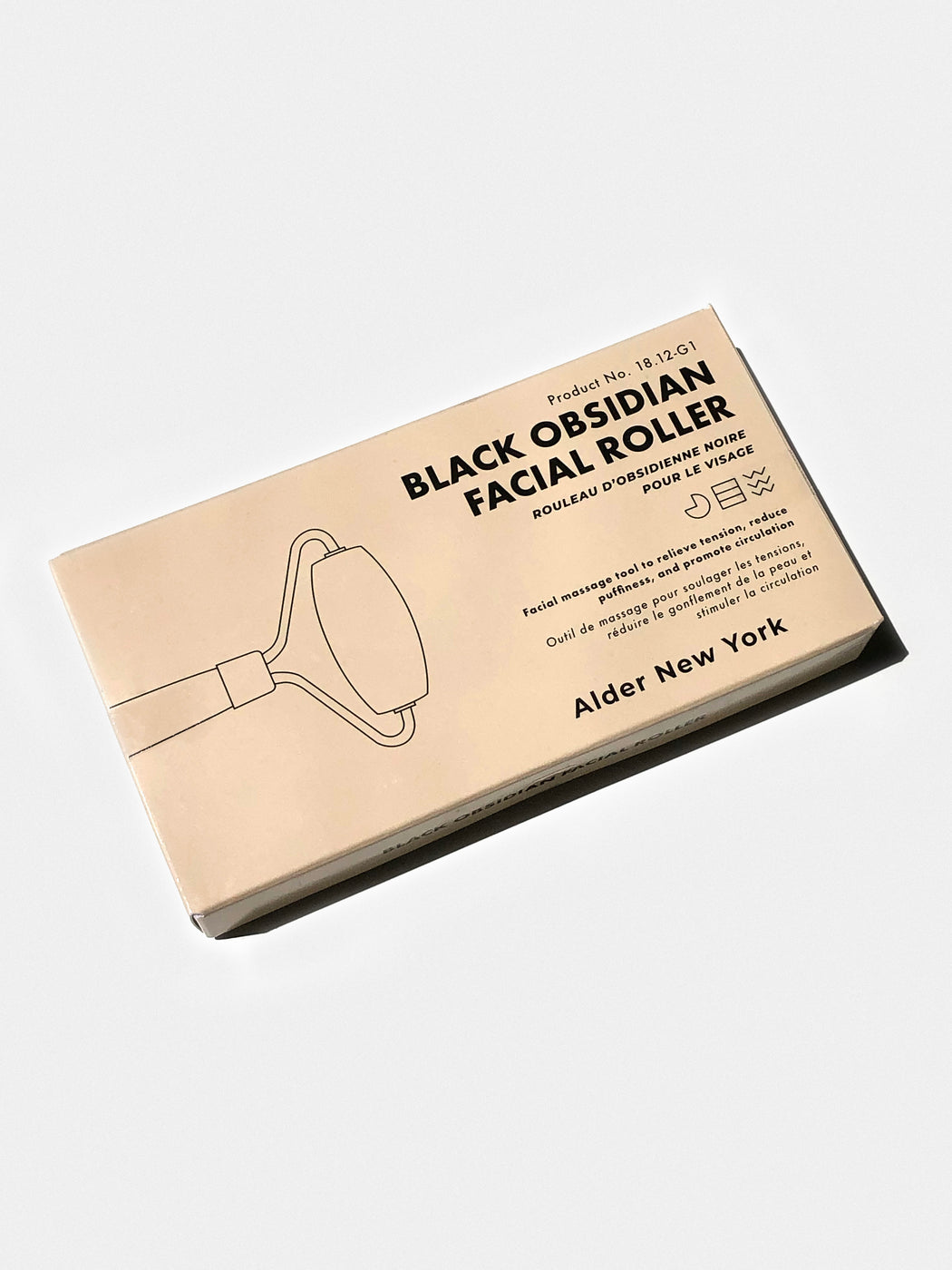 Alder New York - Black Obsidian Facial Roller