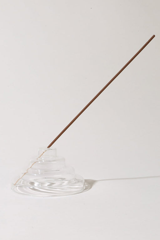 YIELD - Glass Meso Incense Holder - Clear