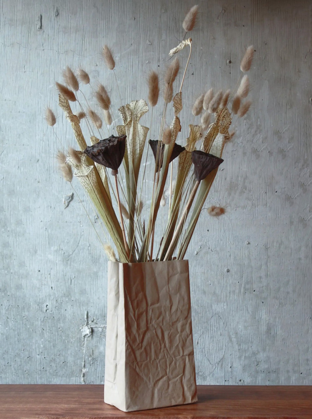 KAC Studios - Ceramic Paper Bag Vase