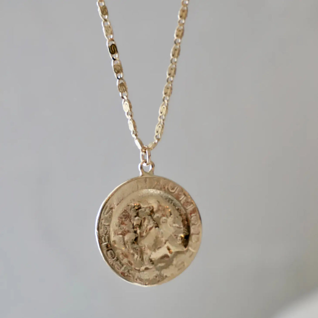 Katie Waltman - French Coin Necklace