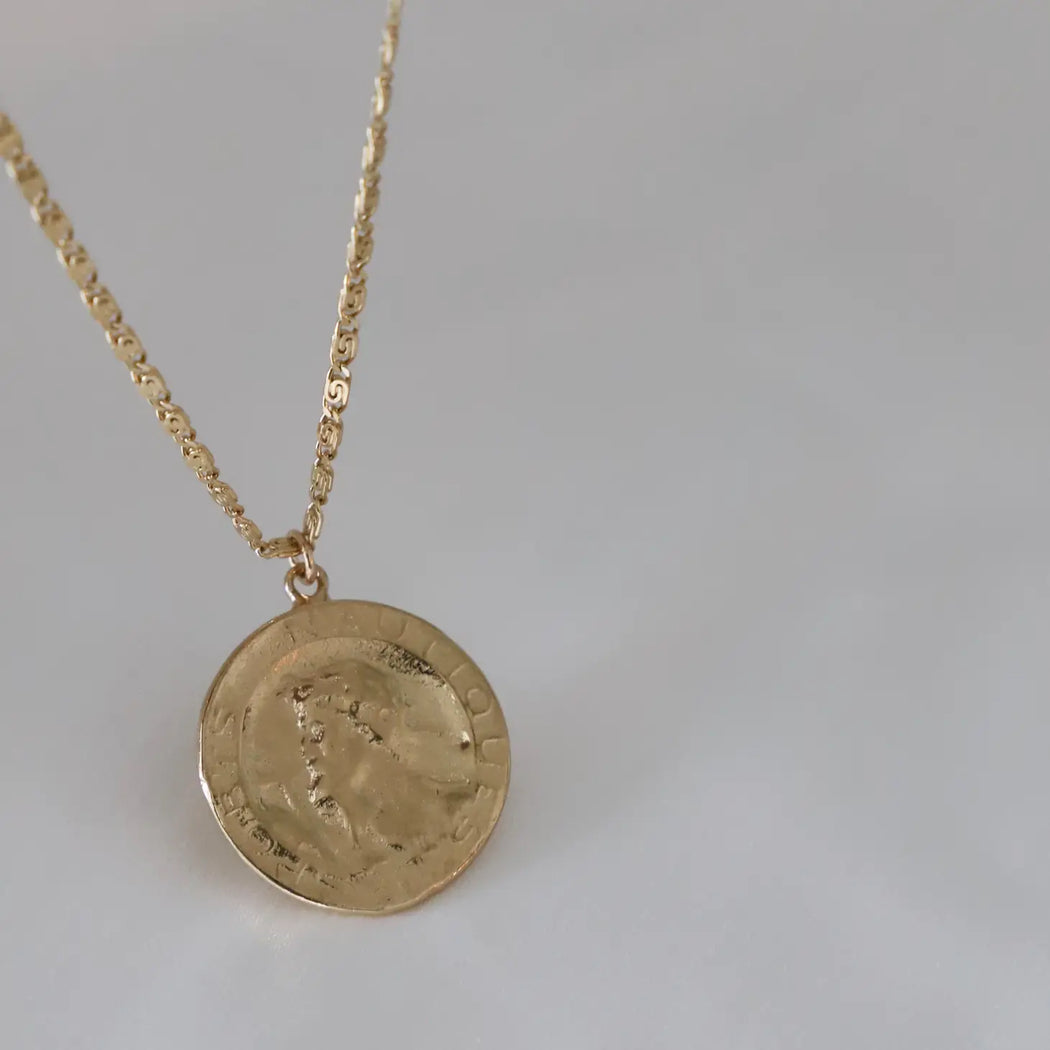 Katie Waltman - French Coin Necklace