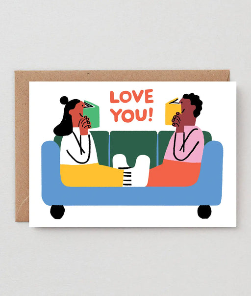 Wrap - ‘Love you Readers’ Greetings Card