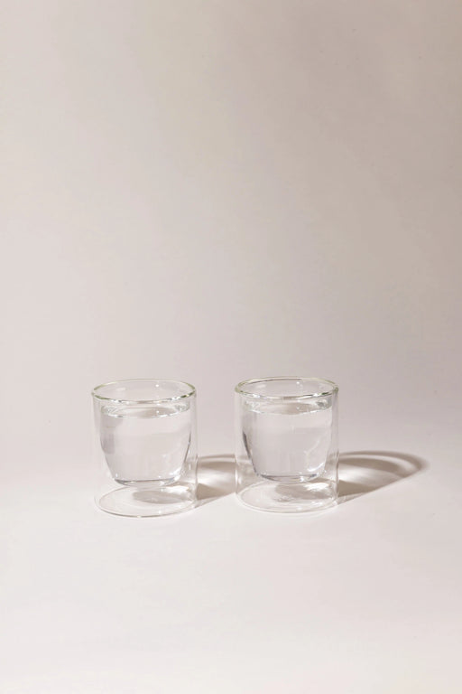 YIELD - 6 oz Double-Wall Glass Set